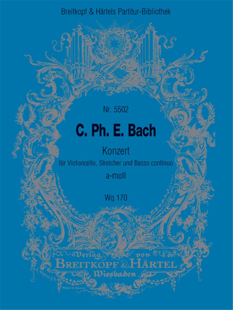 Cellokonzert a-moll Wq 170